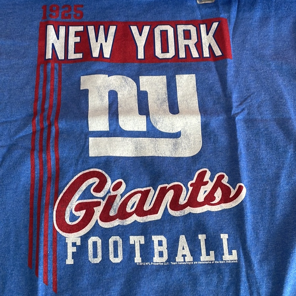 NY Giants men’s t shirt NWT